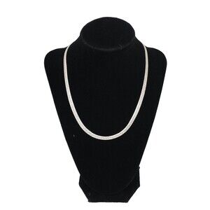 Sterling Silver 16" Necklace Made in Italy